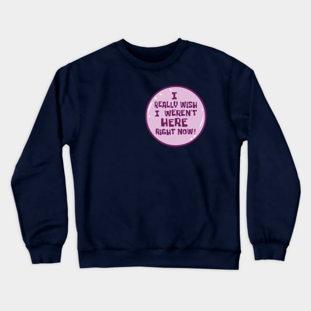 Hating Work Crewneck Sweatshirt by GarBear Designs